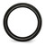 Titanium Black Ti Polished Rainbow Anodized 6 mm Wedding Band - View 2