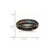 Titanium Black Ti Polished Rainbow Anodized 6 mm Wedding Band - View 6