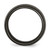 Titanium Black Ti Domed Lasered Pattern 10 mm Wedding Band - View 2