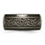 Titanium Black Ti Domed Lasered Pattern 10 mm Wedding Band - View 3