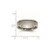Titanium Polished with Grey Carbon Fiber Inlay 6 mm Wedding Band - View 6