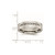 Titanium Polished 0.5ct Diamond 6 mm Wedding Band - View 7