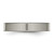 Chisel Titanium Polished 4 mm Flat Comfort Fit Wedding Band - View 3