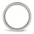 Titanium Polished 5 mm Grooved Comfort Fit Wedding Band - View 2