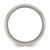 Chisel Titanium Polished with Black Carbon Fiber Inlay and Cubic Zirconia 8 mm Wedding Band - View 2