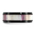 Chisel Titanium Black Ion-Plated Pink Mother of Pearl Inlay 8 mm Wedding Band, Flat - View 3
