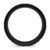 Chisel Titanium Brushed and Polished Black Ion-Plated Notched 8 mm Wedding Band - View 2