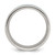 Chisel Titanium Polished with Turquoise Inlay 8 mm Wedding Band - View 2