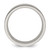 Chisel Titanium Polished with Black Resin and Wood Inlay 8 mm Wedding Band - View 2