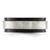 Chisel Titanium Polished with Brushed Center Black Ion-Plated 8 mm Wedding Band - View 3