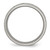 Titanium Ridged Edge Greek Key Design 6 mm Satin/Polished Wedding Band - View 2