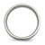 Chisel Titanium Polished with Sterling Silver Inlay Celtic Knot 8 mm Flat Wedding Band - View 2