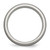 Titanium Grooved Sterling Silver Inlay 8 mm Brushed/Antiqued Wedding Band, Domed - View 2