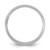 Rhodium-Plated 14K White Gold 10 mm Lightweight Comfort Fit Wedding Band, Domed - View 2