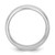 Rhodium-Plated 14K White Gold 6 mm European Comfort Fit Wedding Band, Domed - View 2