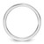 Rhodium-Plated 14K White Gold 1.5 mm Standard Flat Comfort Fit Wedding Band - View 2
