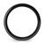 Chisel Black Zirconium Brushed and Polished Rose Ion-Plated 8 mm Wedding Band, Flat - ZCR116 - View 2