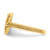 14K Yellow Gold Butterfly Toe Ring, 1 mm - View 4