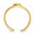 14K Yellow Gold Heart Toe Ring - View 2