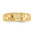 14K Yellow Gold Footprints Toe Ring, 5 mm - View 4