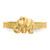 14K Yellow Gold Elephant Toe Ring, 2 mm - View 4
