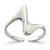 Sterling Silver Adjustable Polished Toe Ring, 2 mm