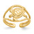 14K Yellow Gold Turtle Toe Ring
