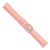 DeBeer 18 mm Rose Lizard Leather with Silver-Tone Buckle 7.5 Inch Watch Band - View 3