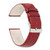 DeBeer 19 mm Short Red Lizard Leather with Silver-Tone Buckle 6.75 Inch Watch Band - View 3