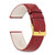 DeBeer 19 mm Short Red Lizard Leather with Gold-Tone Buckle 6.75 Inch Watch Band - View 3