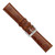 DeBeer 19 mm Long Havana Crocodile Leather with Silver-Tone Buckle 8.5 Inch Watch Band - View 4