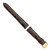 DeBeer 19 mm Dark Brown Caiman Leather with Gold-Tone Buckle 7.5 Inch Watch Band - View 2
