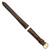 DeBeer 10 mm Long Brown Caiman Leather with Gold-Tone Buckle 7.75 Inch Watch Band - View 2