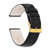 DeBeer 20 mm Short Black Lizard Leather with Gold-Tone Buckle 6.75 Inch Watch Band - View 3