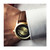 DeBeer 20 mm Dark Brown Leather with Gold-Tone Buckle 7.5 Inch Watch Band - View 6