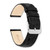 DeBeer 20 mm Long Black Caiman Leather with Silver-Tone Buckle 8.5 Inch Watch Band - View 3