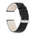 DeBeer 17 mm Long Black Lizard Leather with Silver-Tone Buckle 8.5 Inch Watch Band - View 3