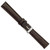 DeBeer 16 mm Short Brown Lizard Leather with Silver-Tone Buckle 6.75 Inch Watch Band - View 4