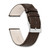 DeBeer 18 mm Short Brown Lizard Leather with Silver-Tone Buckle 6.75 Inch Watch Band - View 3