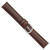 DeBeer 18 mm Short Brown Lizard Leather with Silver-Tone Buckle 6.75 Inch Watch Band - View 4