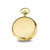 Charles Hubert 14K Gold-Finish White Skeleton Dial Pocket Watch, 48 mm, Hand-Wind - View 2