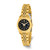 Women'S Charles Hubert Ion-Plated Stainless 26 mm Black Dial Watch, Quartz