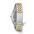Men'S Charles Hubert Ion-Plated Two-Tone Black Dial Watch, 35 mm, Quartz - View 3