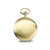 Charles Hubert Satin Gold-Finish White Dial Pocket Watch, 42 mm, Hand-Wind - View 3