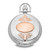 Charles Hubert Two-Tone Rose Gold-Finish Brass Pocket Watch, 48 mm, Hand-Wind - View 2