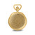Charles Hubert Gold-Finish Brass with Shield Pocket Watch, 48 mm, Quartz - View 3