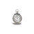 Charles Hubert Antique Chrome-Finish Shield Pocket Watch, 47 mm, Quartz