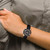 Charles Hubert Rose Ion-Plated Stainless Steel Black Dial Chronograph Watch, 45 mm, Quartz - View 5