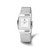 Charles Hubert Stainless Steel White Dial Milanese Band Watch, 31 mm, Quartz