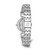 Charles Hubert Stainless Steel Wire Bangle Silver Dial Watch, 26 mm, Quartz - View 3